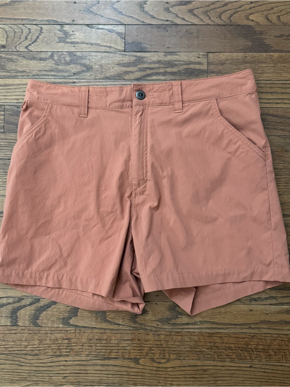 Patagonia Quandary 5” Shorts in Sienna Clay 12 EUC